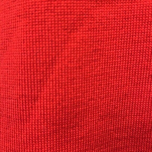 Canada Goose Unisex Red Merino Wool Logo Scarf NWT - Picture 5 of 8